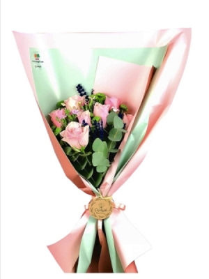 Pembe Gül Buketi