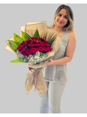 Love Bouquet Kırmızı Gül Buketi